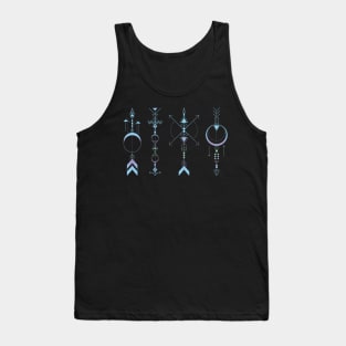 Geometric Arrows - Native American Sioux Tank Top